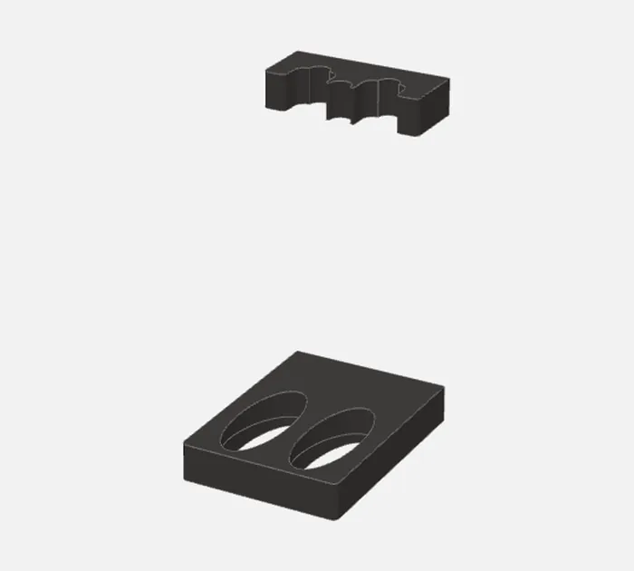 Barrel rest and stock cradle for 2 long guns